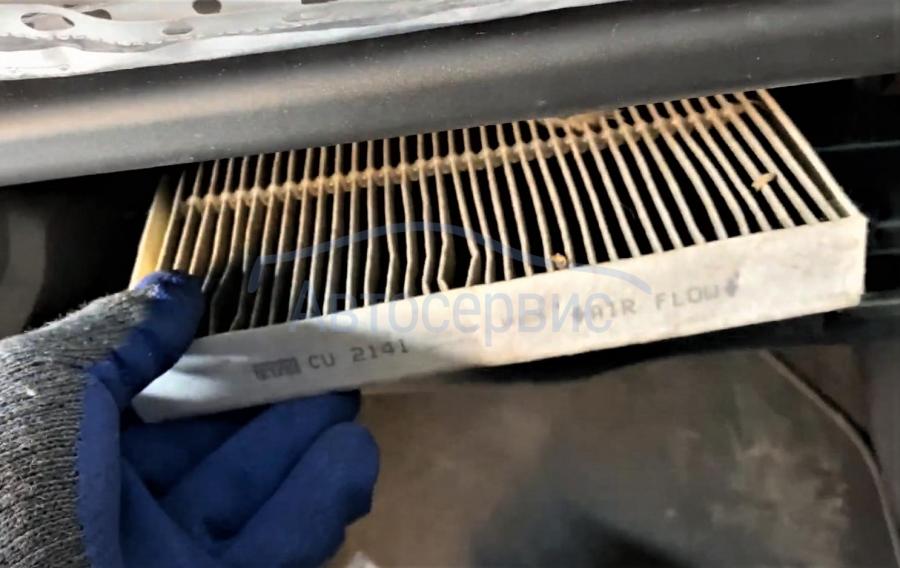 Замена салонного фильтра Мицубиси Аутлендер в Москве - сеть надежных ...